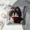 Mikasa Ackerman Attack on Titan  Square Double-Sided Printed Pillow Case Sofa Cushion Cover Bedroom Bedside Decor