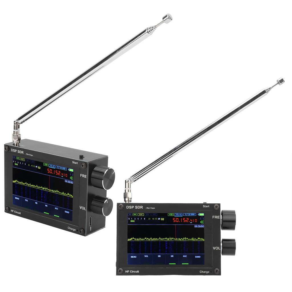 SDR Receiver HandHeld Radio Signal Analyzer Full Frequency DSP 4Layer PCB Components Thick