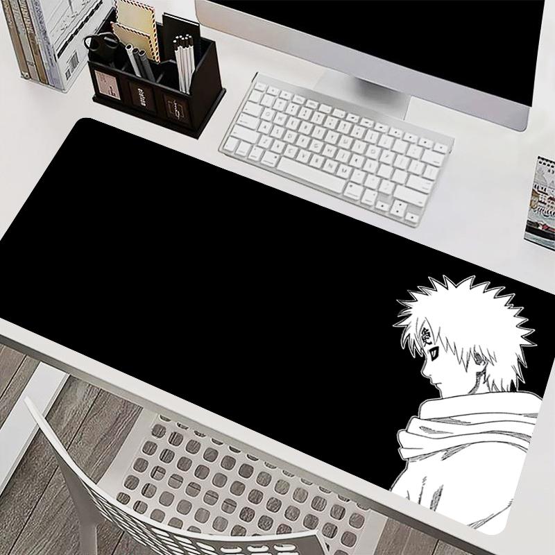 Mouse Pad PC Accessories Keyboard Pad Office Desk Mat Anti Slip HD Mousepad Rubber Tablet Pad Naruto Gaara Gaming Extended Pad