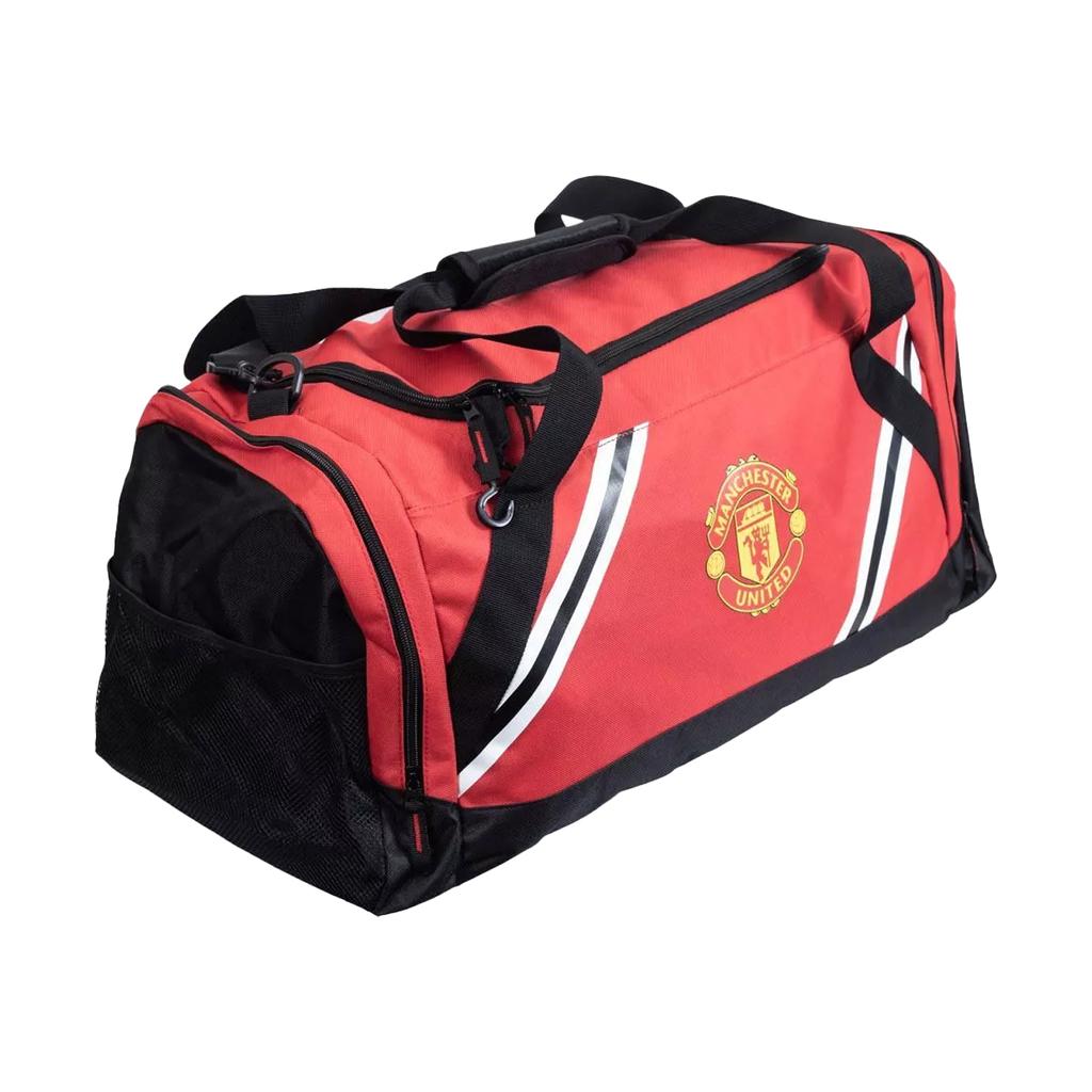 Manchester United FC Taška Duffle s pruhy