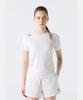 DESCENTE Women'S Running Short Sleeve T-Shirt Ivory Sr122Rts32