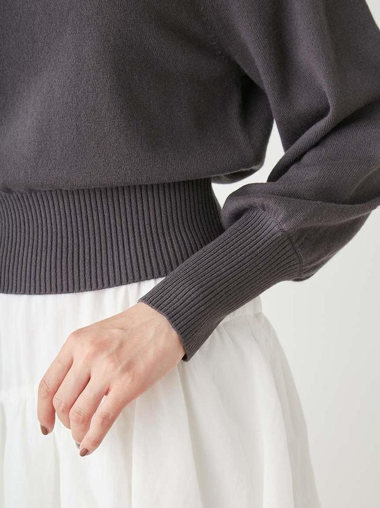 Snidel Cold Shoulder Pullover SWNT244043 DGRY Women's