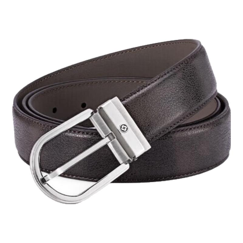 Samsonite Men s Pin Buckle Cowhide Leather Belt 120cm