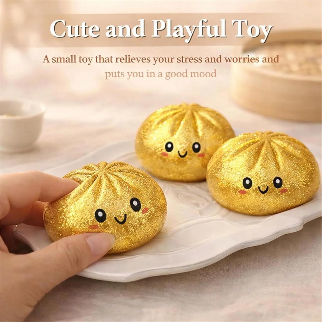 Glitzer-Knödel Glitzer-Knödel Squishy Mit Box Knödel Sensorisches Quetschspielzeug Zur Stressbewältigung