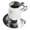 Chromed Brass Mixer Valve Faucet Fixed Seat Internal Teeth