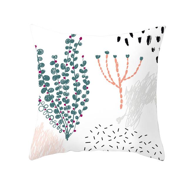 Geometric Printing Cushion Cover Creative Geometric Polyester Decorative Pillowcase Home Accessories Sofa Pillow Case Almohada