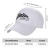 Fashion Casual JoJos Bizarre Adventure Logo Curved Brim Baseball Cap Sport Cap