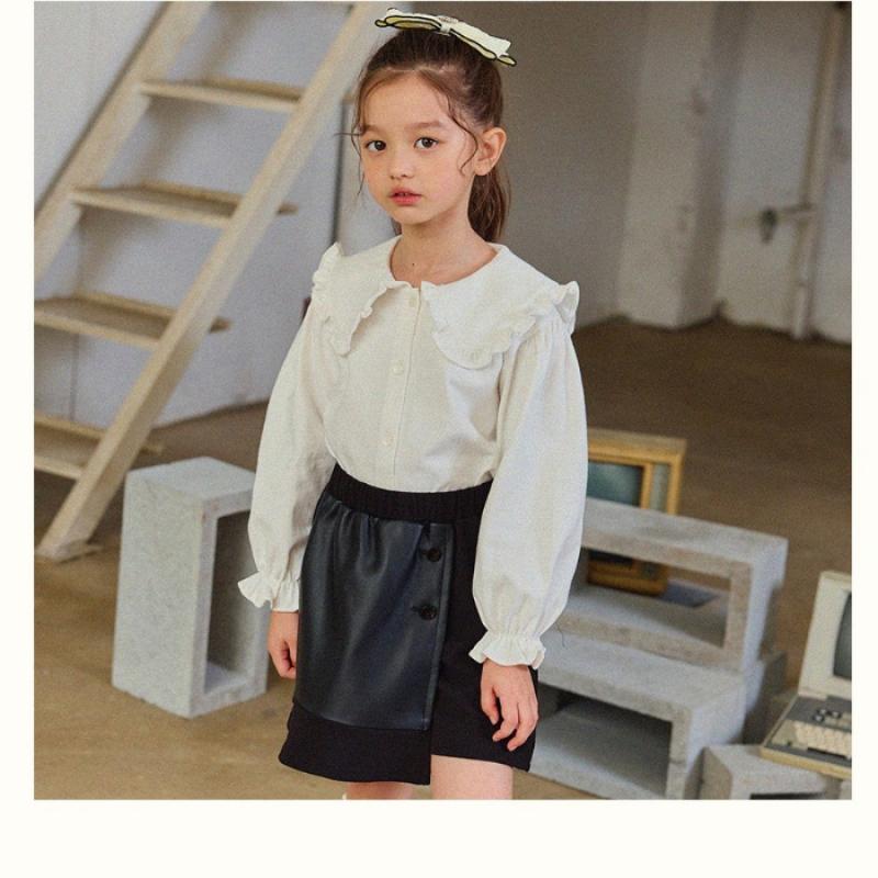  Olivan  Wrap Short Skirt Pants  Black 