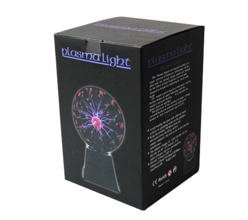 Voice-Control Magic Lamp: Touch-Sensitive Lightning Ion Ball 34568 Inch Lightning Ball