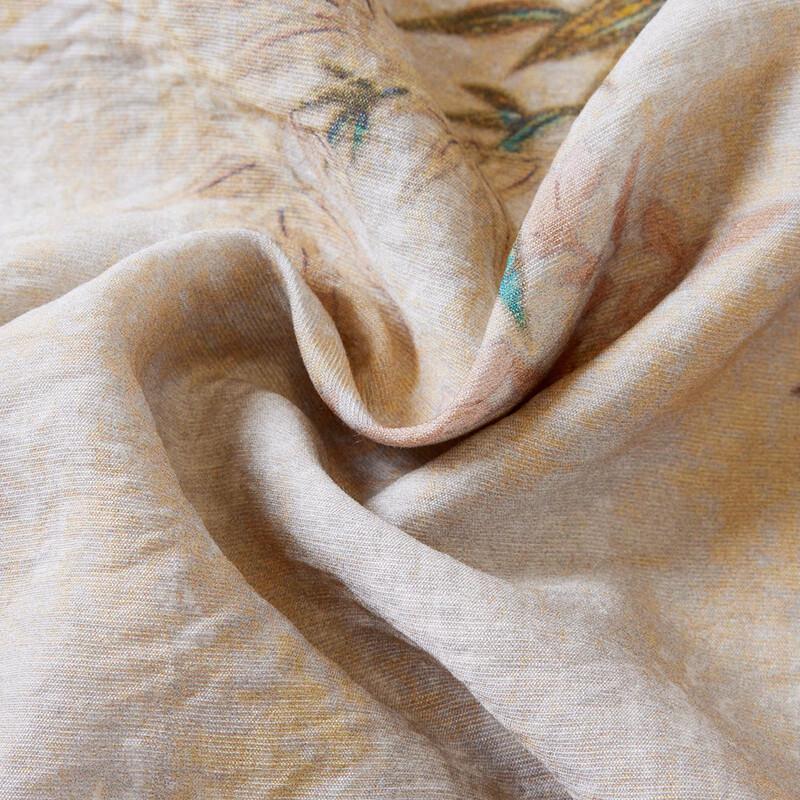 2025 Summer New Chinese Style Slit Short Sleeve Dress for Mid-Aged Women