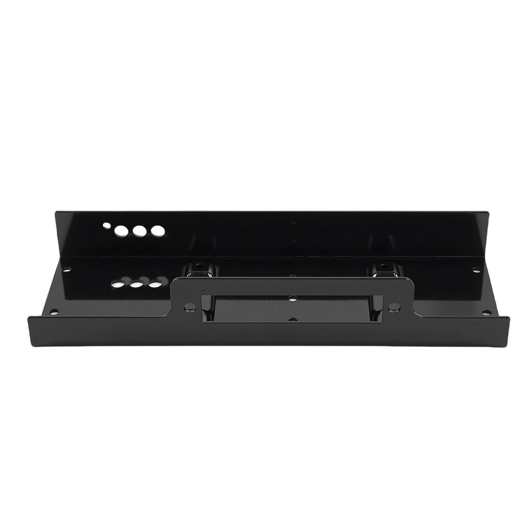   Winch Mounting Plate Heavy Duty Steel 15,000 Lbs with Fair  Flange Hardware for Truck SUV Trailer 10 X 4.5in Raised   Pattern