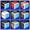 Alarm Printing Roblox Glowing Led Color Change Digital Colorful Luminous Clock