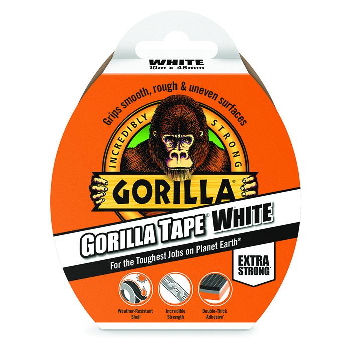 Gorilla Páska Bílá 48mm x 10m