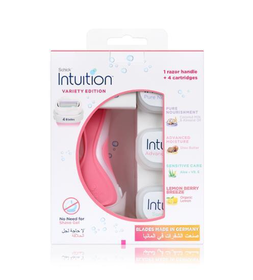 Schick Intuition Variety Bear/Rabbit Edition Hair Remover (Choose 1 of 5) (2 shower puffs/2 single items/1 regular)