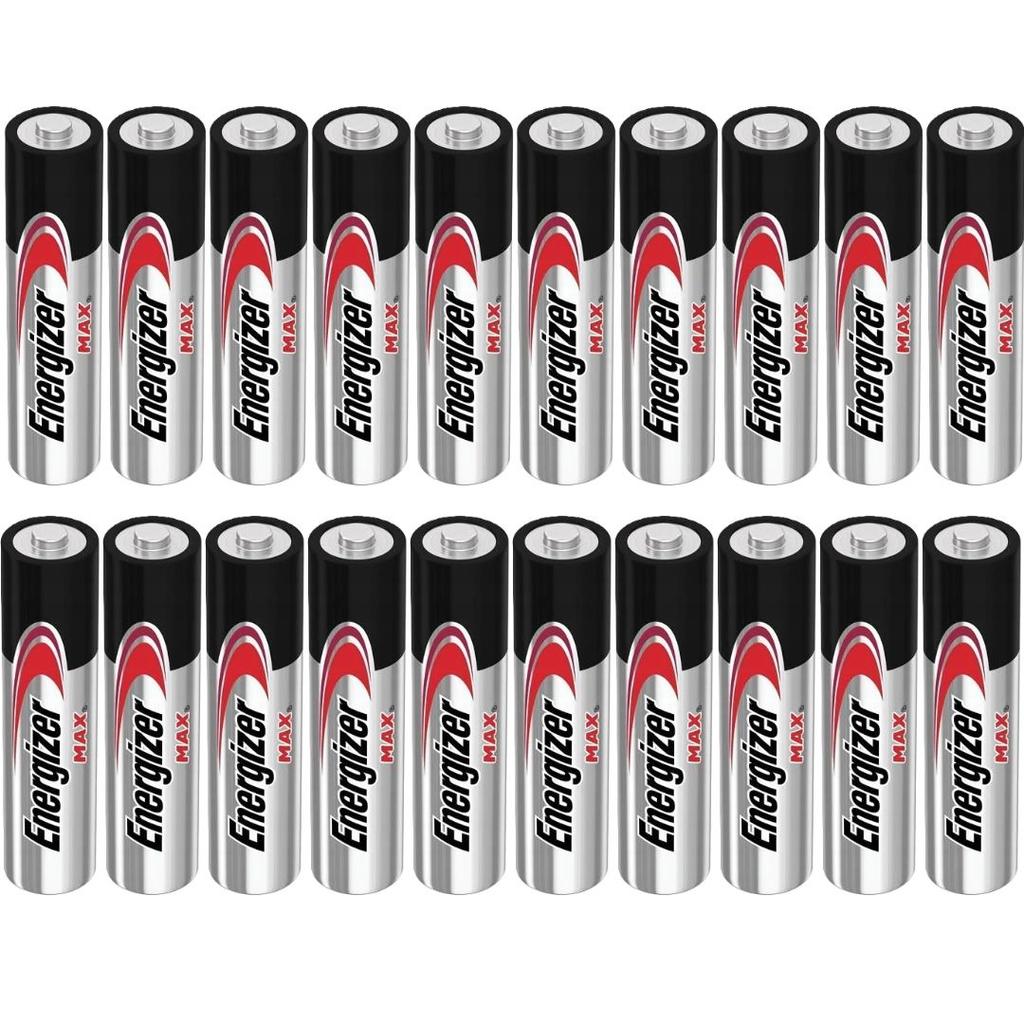 20X Strong Alkaline Batteries Energizer Max Aaa Lr03 20Pcs
