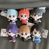 10cm Sakata Gintoki Plush Toy Gintama Plush Doll Key Chain Bag Decoration Doll Stuffed Collection Kids Toys Birthday Gift