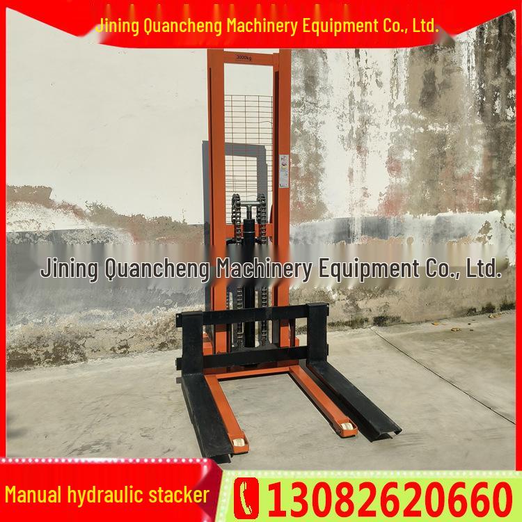 Manual Hydraulic Warehouse Loading & Unloading Stacker