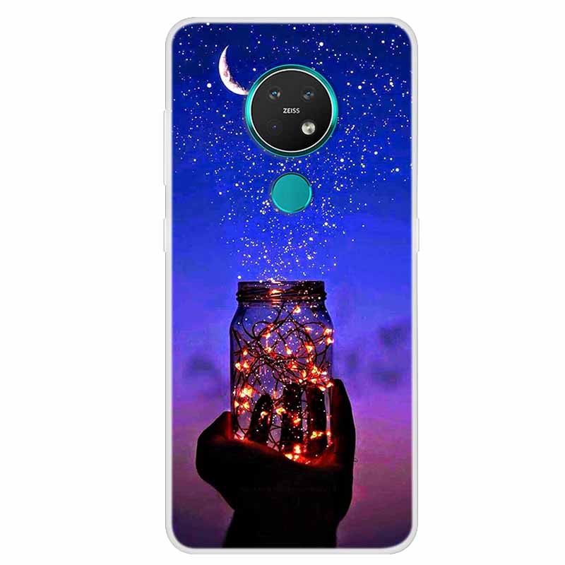 Per Custodia Nokia 7.2 Nokia 6.2 Lusso Silicone TPU Morbida Cover Posteriore Custodia Telefono Per Nokia 7.2 Funda TA-1193 TA-1178 Cartone Animato Coque