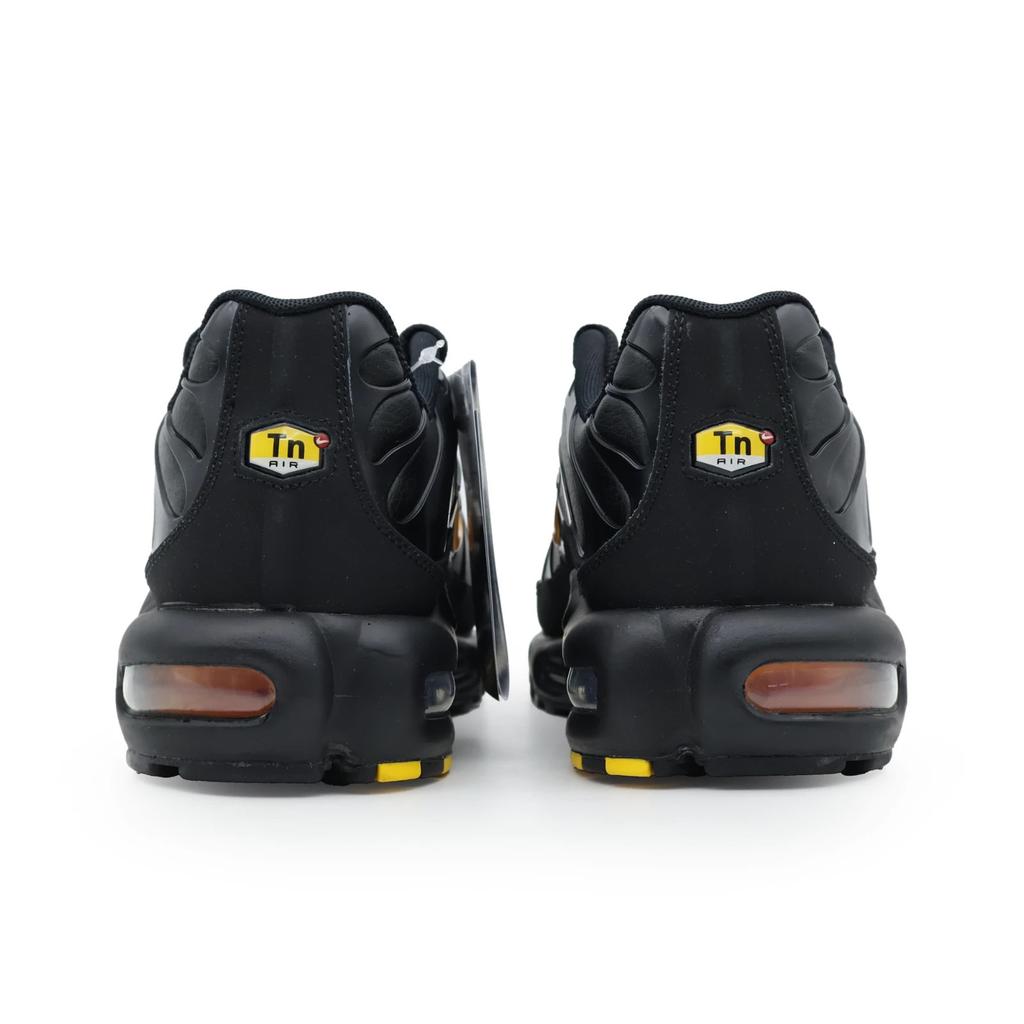 IF4390-001 Nike Air Max Plus Premium Noir Orange Laser (Pour des hommes)