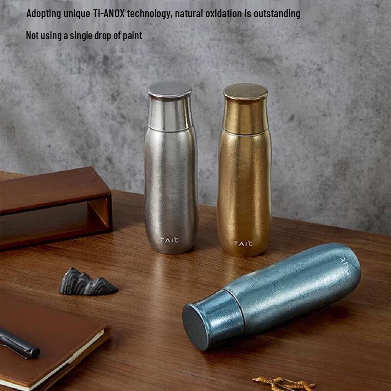 TAIC Pure Titanium Insulated Tea Cup