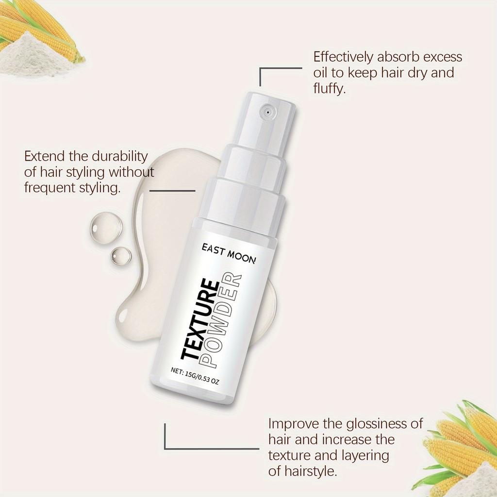 Fluffy Hair Volumizing Hair Powder, Hairstyle Fluffy Hair Quality Oil Control Refreshing Portable