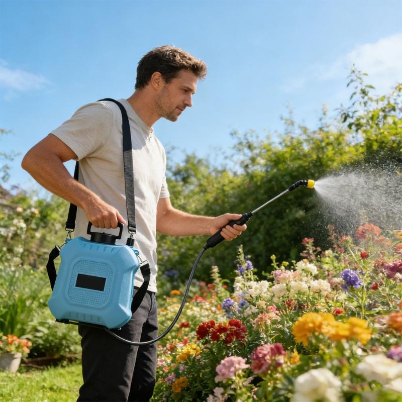 Efficient Gardening Liquid Container With Uniform stream Feature For Healthy Plant Growth