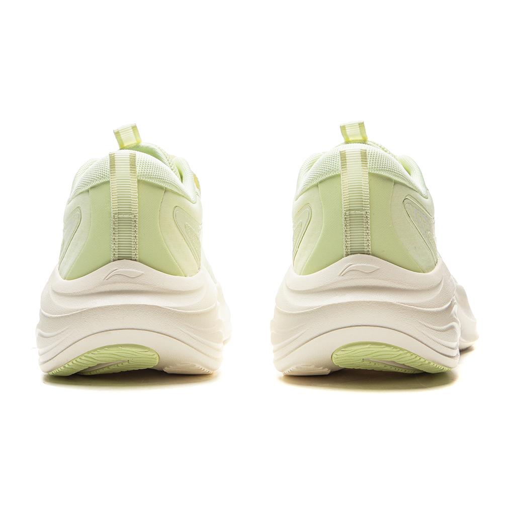 Li Ning Ling Bo Thick Sole Increased Height Soft Rebound Casual Running Shoes Women Sneakers Light-Fruit-Green ARSV018-3