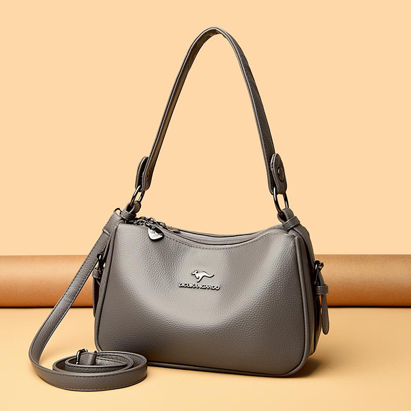 Jednoduchá a elegantní crossbody taška, velkokapacitní, všestranná pro dojíždění, ležérní taška přes jedno rameno