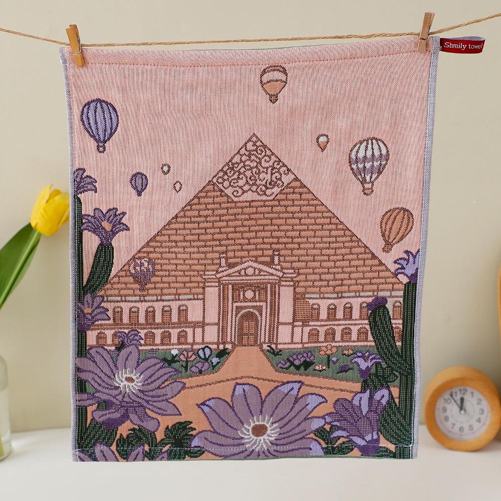 High Quality 34x40cm Large Hand Towel Quick Dry Decorative Pure Cotton Dish Cloth 4 Layer Cotton Gauze Tea Towel Home Restaurant