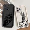 Cool Motorcycle Rider Phone Case for Samsung S25 S24 S23 S22 S21 S20 F06 M16 Note 20 FE Plus Ultra 4G 5G Soft Silicone TPU Cover