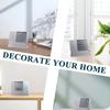 WTEMPO Metal English Desk Calendar DIY Home/Classroom /Store Perpetual Calendar Decorative Craft Gift Unlimited Years To Use