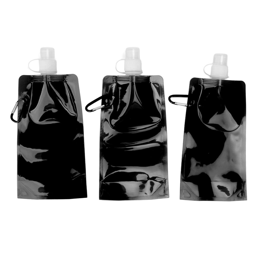 Collapsible Water Bottle Multifunction BPA   PE Soft Water Bottle for Outdoor Travel Camping 700ml