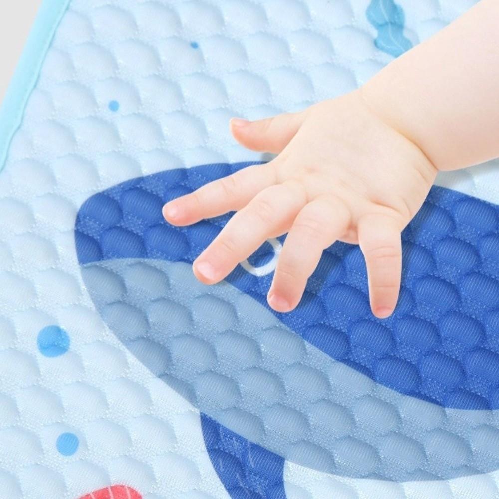 Washable Baby Stroller Seat Cushion Ice Silk Baby Stroller Sleeping Cushion