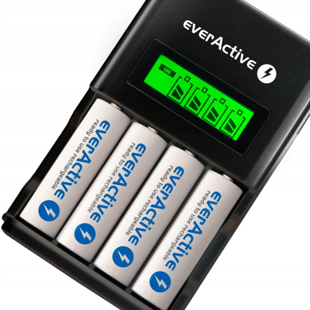 Ładowarka Everactive 4 Kan. Nc450 Do Akumulatorków