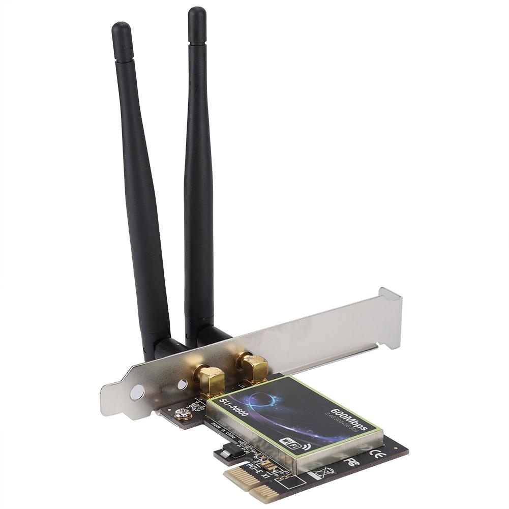 SU N600 PCI E Desktop Computer High Speed Wireless Network Card for Windows