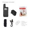 Dog Training Device: Remote-Controlled Waterproof Bark Stopper with Shock, Vibration, and Warning Features for Pets (500m Range)