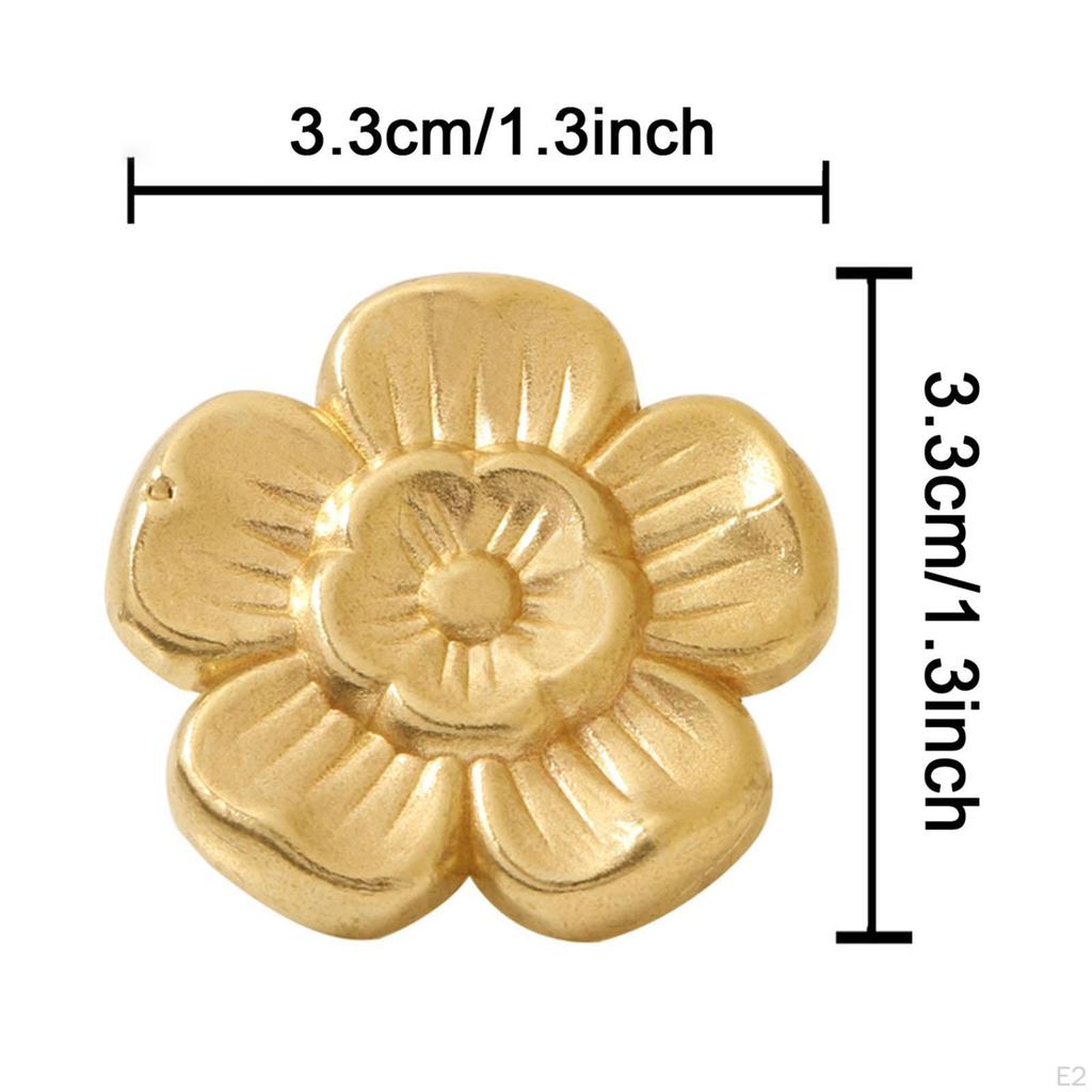 Cabinet Knobs Drawer Handle Knob Brass Door Gold Furniture for Dresser