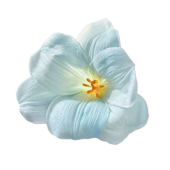 

Женская заколка для волос с искусственным цветком, боковой зажим, для повседневного ношения, вечеринок, укладки волос, украшение для волос синий