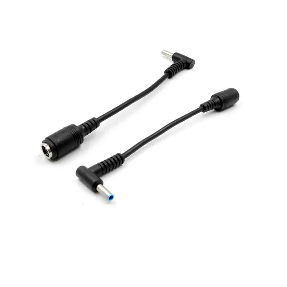 10PCS DC nabíječka Konvertorový kabel adaptéru Modrá koncovka 7,4 mm – 4,5 mm Pro notebooky HP