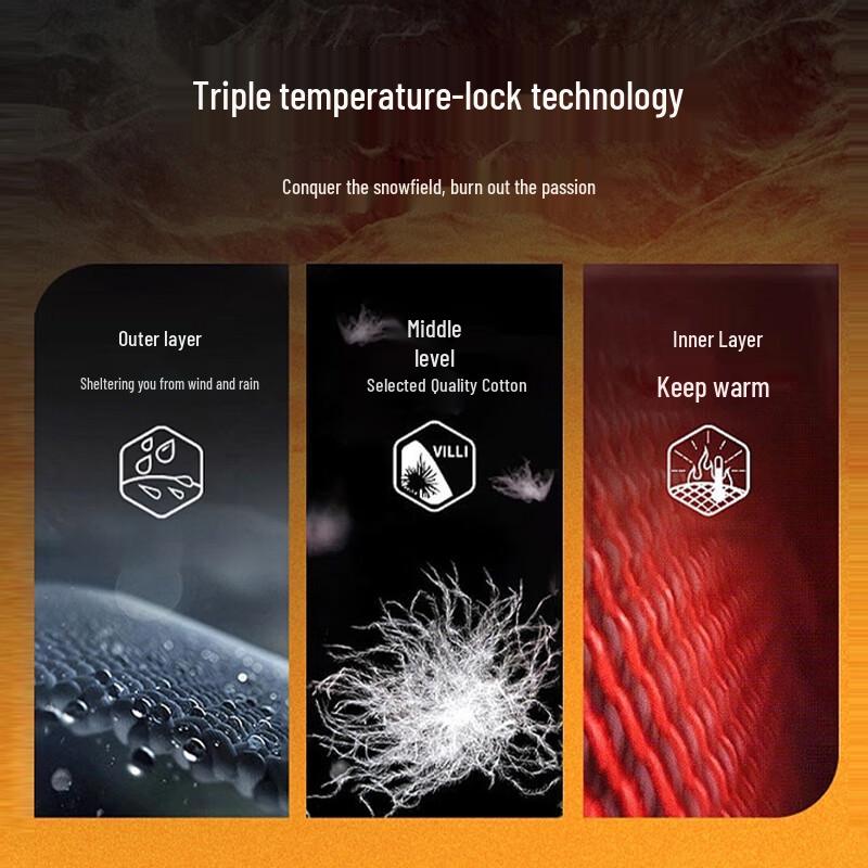 Warrior Men's Stand Collar Padded Winter Jacket