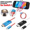 2M 4K 60/144HZ HDMI-Compatible Connector Universal Type C To HDMI-Compatible Adapter Projection Cable for Switch Accessories
