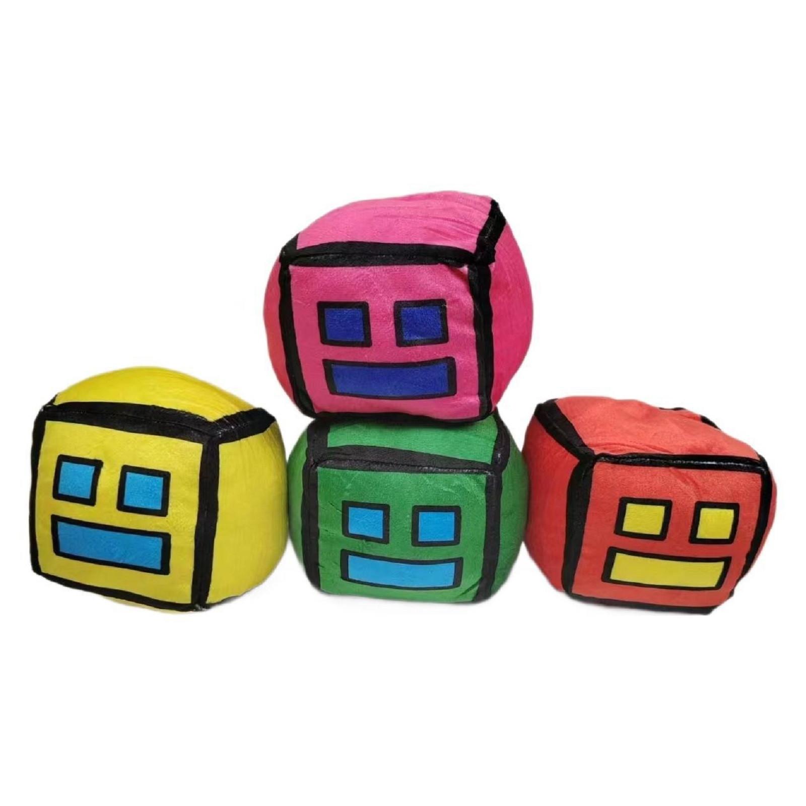 

Geometry Dash Plush Geometry Sprint Game Плюшева іграшка Лялька One Size зелений