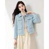 Women's Wool Blend Lapel Coat