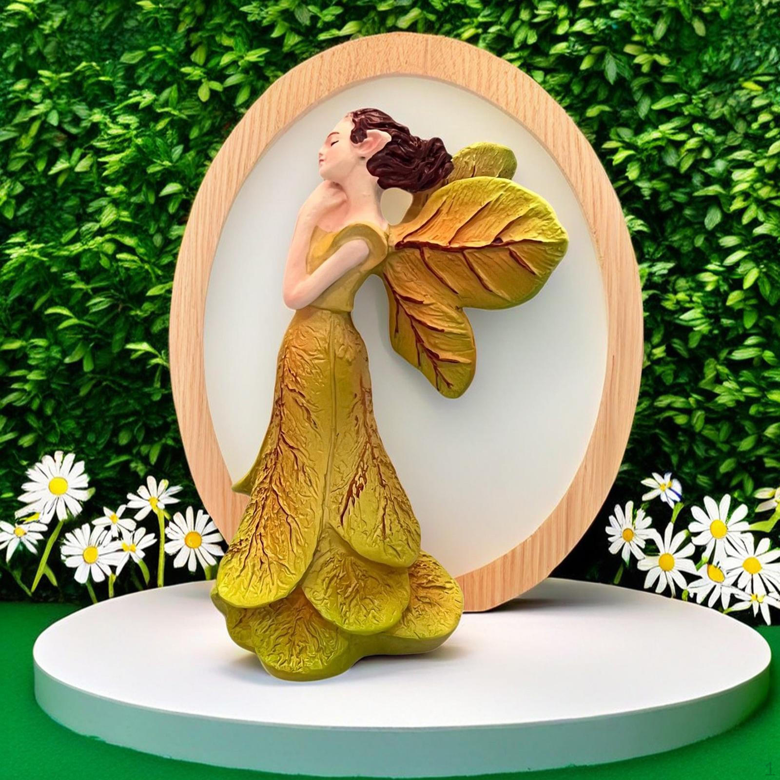 

Скульптура феи для домашнего показа, настольный декор