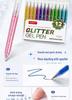 36-Color Metallic Acrylic Marker Set: Neutral Pens for DIY Art & Student Projects
