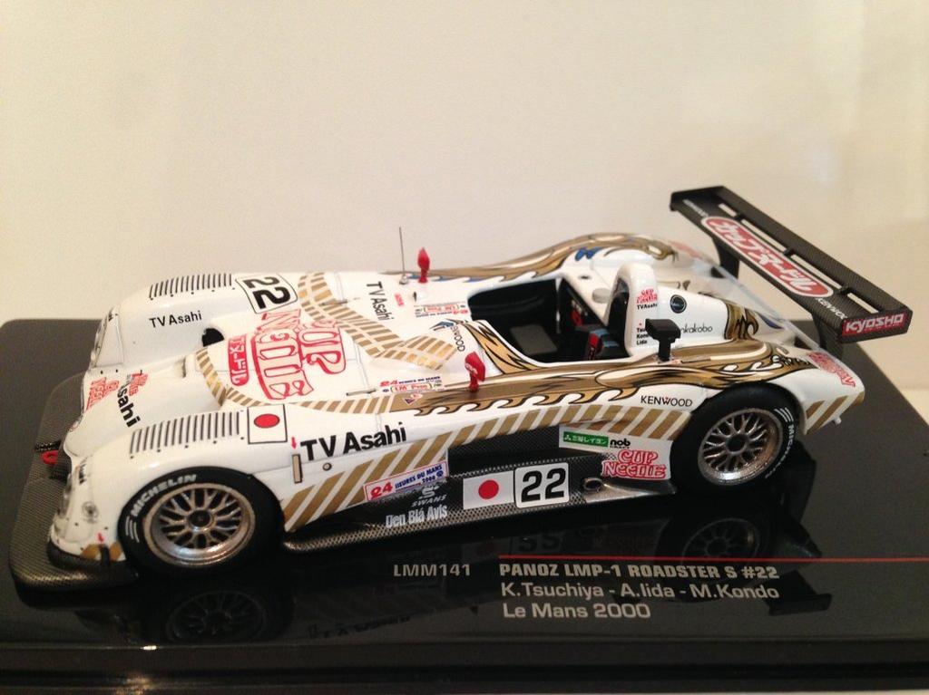 Ixo Panoz LMP900 Finished Product 1/43 LM2000#22