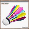 Stable Landing Colored Foam Head Duck Feather Badminton Shuttlecocks for Indoor and Outdoor Training