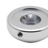 K.E.S Effector Switch Hats, Aluminum, Round Head, Set of 3, ESH-R, Silver