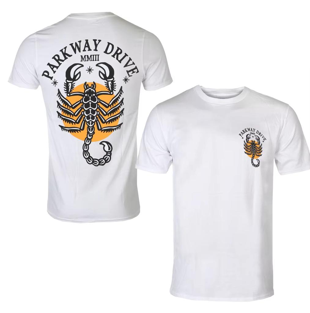 Parkway Drive Grafické bavlněné tričko Unisex Pánské Dámské Letní s krátkým rukávem Módní značka Luxusní Ležérní Vintage Retro Denní tričko