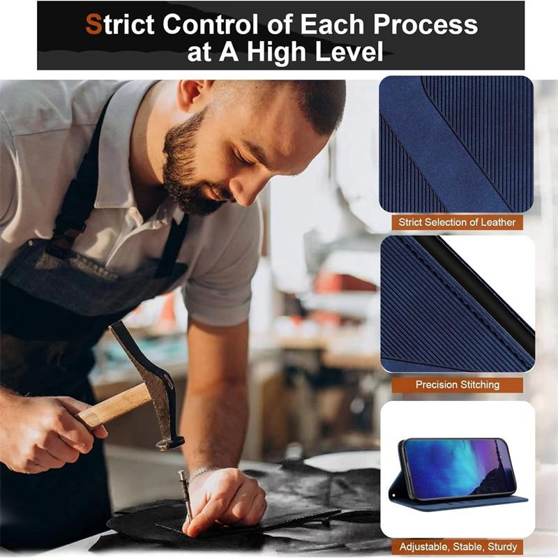 Lærdeksel For Tecno Spark 7T 7P 8C 9T 2 3 4 5 6 Go Air 7 9 Pro KE5 KE6 KE6J KA7 KB7 KB8 X624 Kortspor Flip Lommebokdeksel Deksel